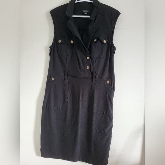Le Chateau Black Dress - Picture 1 of 3